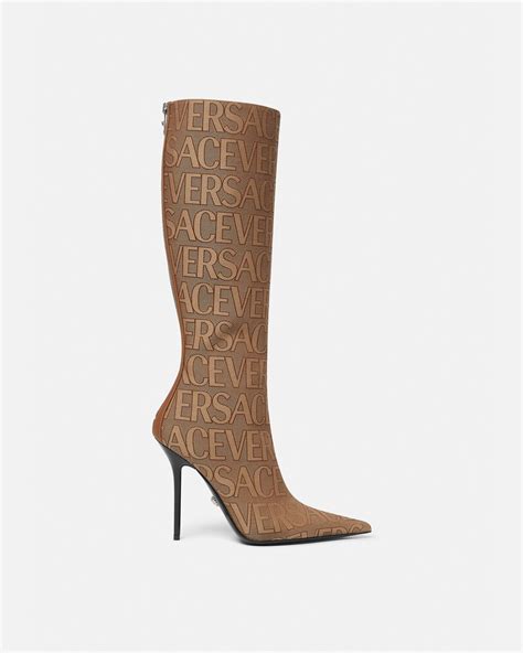 versus versace boots canvas|Versace shoes for women.